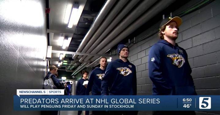 Preds make most of logistical puzzle in Sweden trip