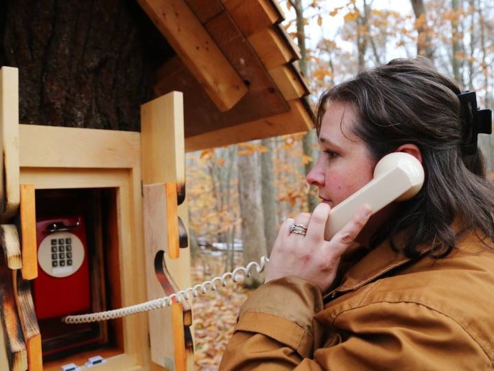 Quinte Conservation's wind phone: a way to grieve in nature
