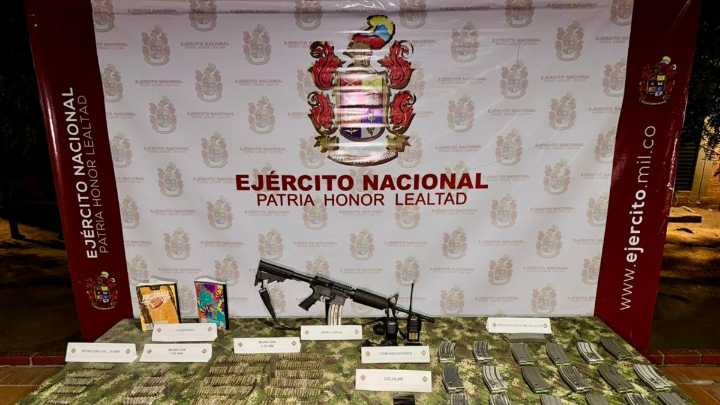 Duro golpe al Clan de Golfo en Bolívar tras operativo militar: incautan armas y comunicaciones