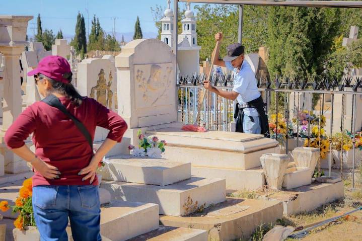 Supervisa alcalde Marco Bonilla operativo de seguridad por Día de Muertos en los panteones