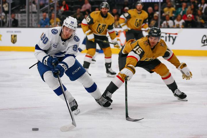 Nikita Kucherov scores two goals for Lightning in win over Golden Knights