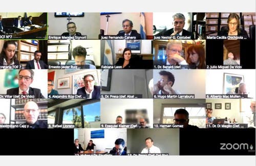 Cuadernos: convocan al tribunal para que haga el juicio contra Cristina Kirchner tres veces por semana, presencial y sin feria