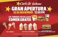 Mañana abre Carl’s Jr. en Galerías Pachuca