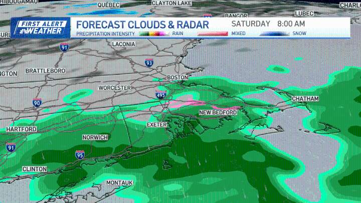 Boston weather: Wet weekend, more rain leading to Thanksgiving