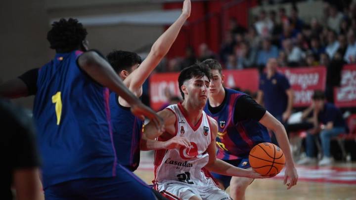 El Barcelona es demasiado para el Casademont U22 (75