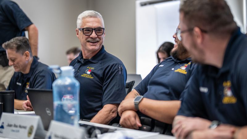 He played a cop on TV. Now he’s training to become one