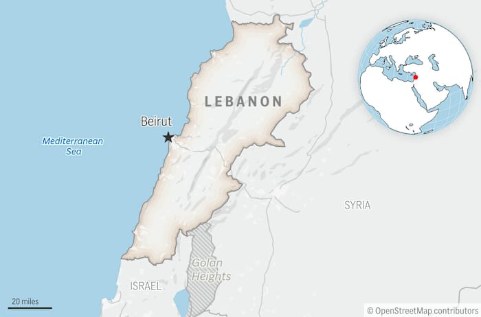 Lebanon's most wanted drug trafficker taken into custody, authorities say