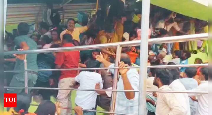 Venkateswara Swami temple stampede: 5 killed, several injured at Venkateswara Swami temple; video shows chaotic crowd surge