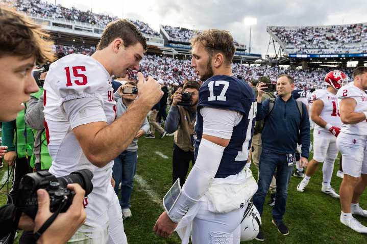 Penn State punished Indiana QB Fernando Mendoza all day. He still delivered when it mattered