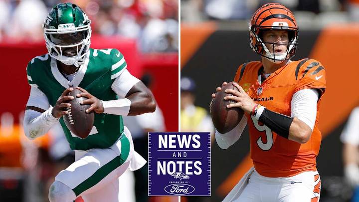 News & Notes: Ravens Preparing for Multiple Quarterbacks vs. Jets and Bengals