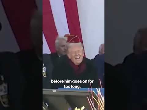 Trump Shares a Laugh With JD Vance Over ‘Very Brief’ 1 Hour, 45