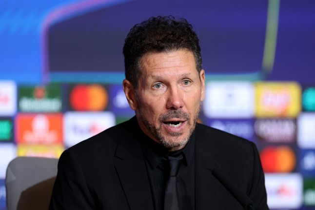 Diego Simeone claims Arsenal are not the strongest Champions League team