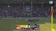 Olsen's 3rd field goal of game lifts Northwestern to wild 38