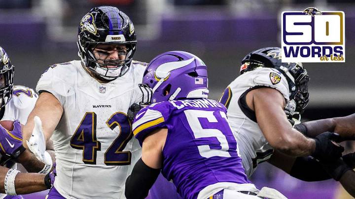 50 Words or Less: Ravens Need to Be First When AFC North Race Is Settled