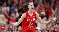 Caitlin Clark turns heads at Butler Bulldogs game with new Indiana Fever coach Rob Dosier