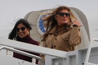 Melania Trump and Usha Vance are making an early holiday visit with North Carolina military families