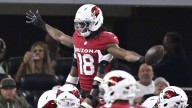 Cardinals’ Marvin Harrison Jr. has Cowboys’ DaRon Bland tripping over himself on TD catch