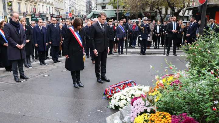 Macron en el décimo aniversario del 13N: "Francia recuerda y el dolor permanece"