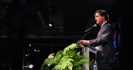 'If you challenge the rulers of this world, you can get killed': Tucker Carlson accepts 1819 News Courage Award on behalf of Charlie Kirk