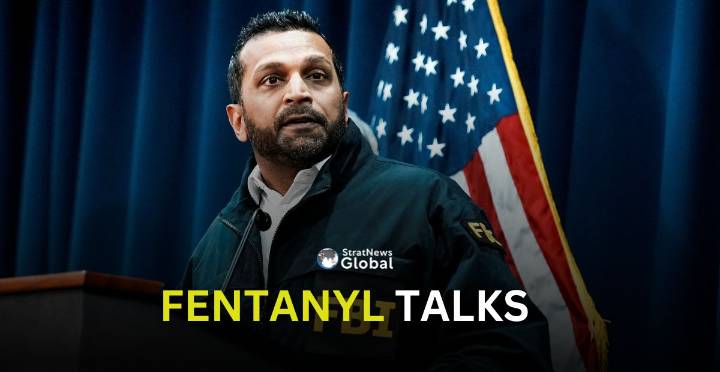 FBI Chief Patel In China To Address Fentanyl Concerns