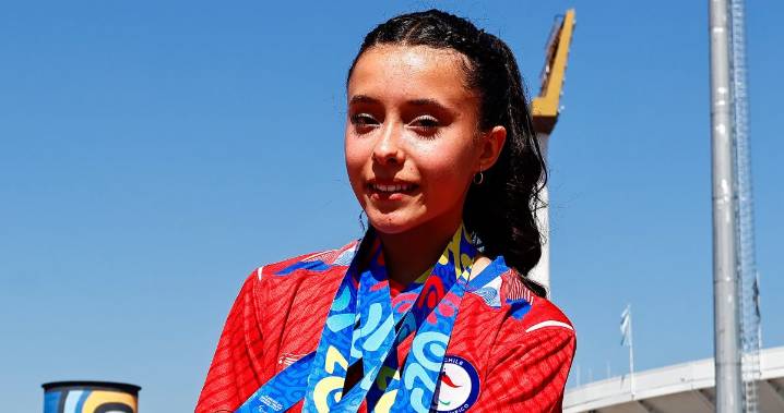 Orgullo Maulino: María Jesús Lara hace historia en Santiago 2025 con tres medallas de oro parapanamericanas