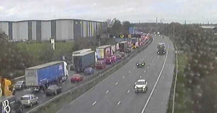 Leicestershire M1 crash live updates as collision leads to long delays