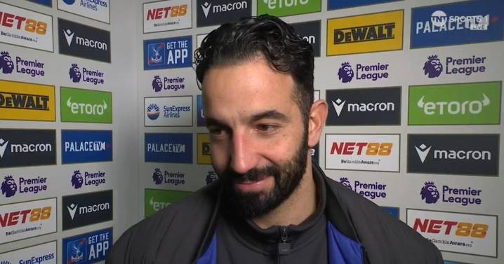 Ruben Amorim praises Joshua Zirkzee after Man Utd striker's response to half