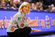 No. 5 LSU sets NCAA record with 7th straight 100-point game, beating Marist 113