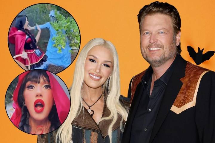 Blake Shelton + Gwen Stefani’s Couples Costume Was Extremely On Brand [Video]