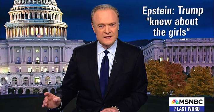 MSNBC’s Lawrence O’Donnell Hits Trump With ‘R’-Word Over Epstein Blockbuster