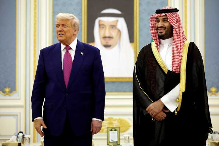 With Saudi prince visit, foreign affairs intersects with Trump's personal fortune