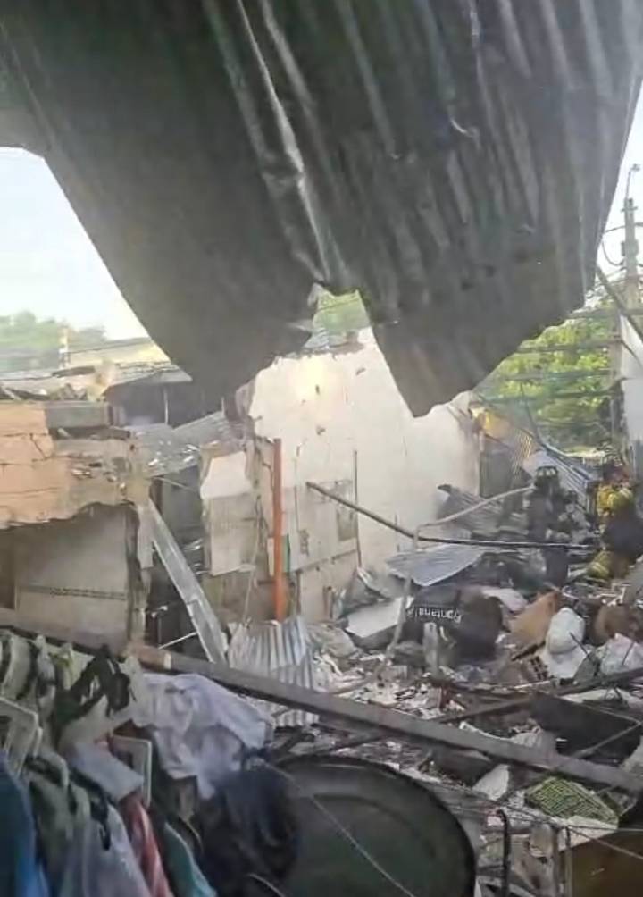 Emergencia en el sur de Neiva por explosión en vivienda donde almacenaban pólvora