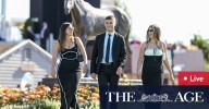 Derby Day LIVE updates: Fashion, tips and race results from Flemington with main race to jump at 4.20pm; Observer, Providence, Options, Savastina favourites
