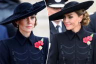 The sweet symbolism behind Kate Middleton’s ruby and diamond cluster earrings for Armistice Day 2025