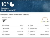 Fresca mañana de lunes; amanece a 10 grados