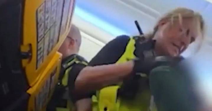 'Drunk' Brit pulled off Ryanair flight by police after refusing to sit down