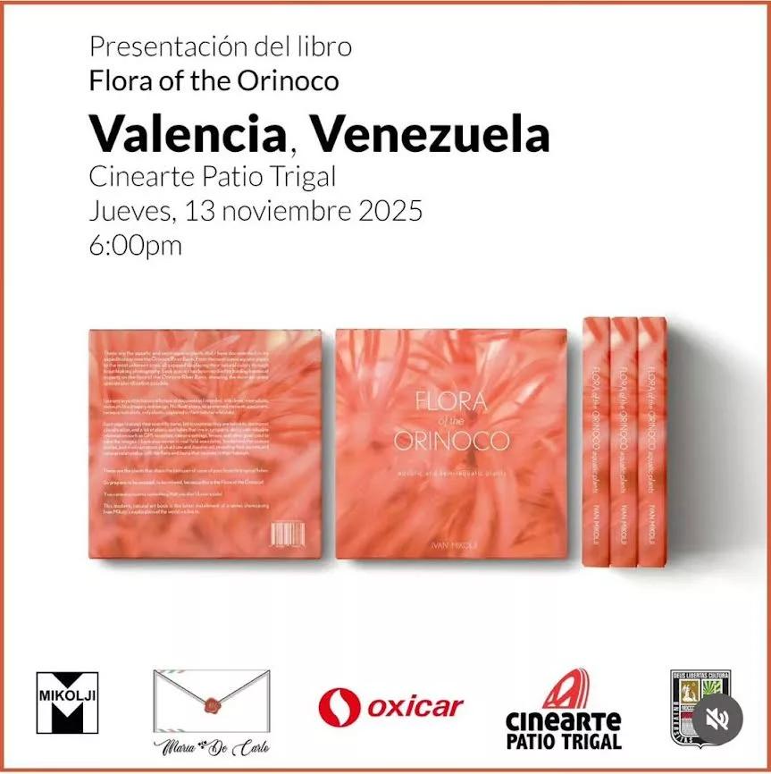 Presentarán en Valencia libro «Flora del Orinoco» del investigador Iván Mikolji