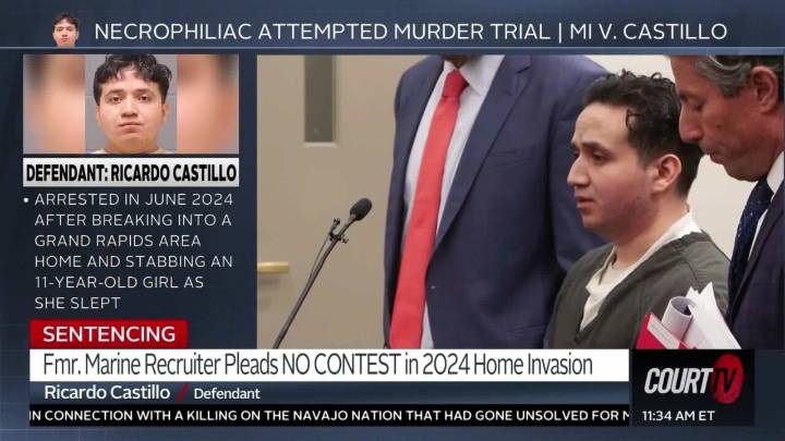Necrophiliac Attempted Murder: Castillo Says ‘I’m Sorry’ Before Sentencing