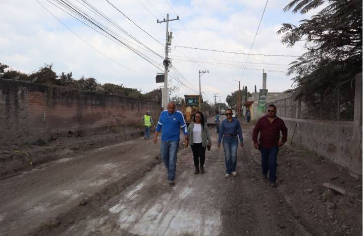 Avanza rehabilitación integral de calle Porfirio Díaz en Rioverde: Seduvop