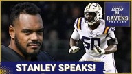 Ronnie Stanley SPEAKS UP on Emery Jones Jr., Baltimore Ravens woes, Dre'Mont Jones RIPS WILD FINE