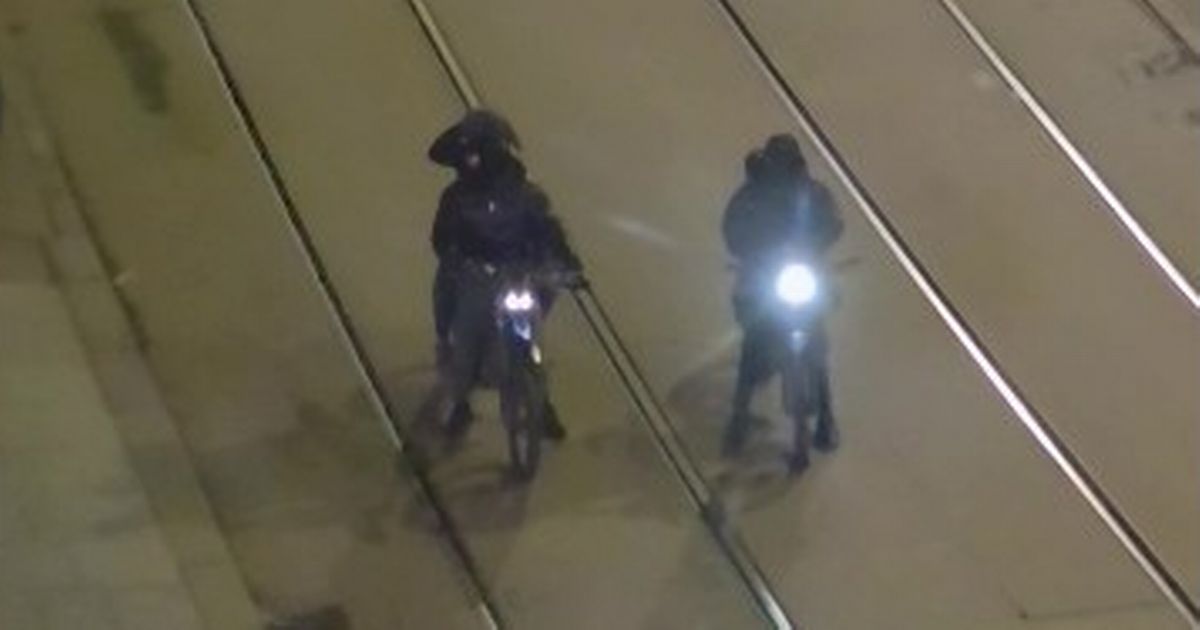 Troubling video shows e-bike youths who 'flashed machetes' in Nottingham city centre