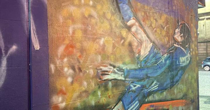 Mural near Glasgow pays tribute to Scott McTominay's stunning overhead kick after World Cup qualifier