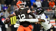 Browns' Shedeur Sanders debuts after Dillon Gabriel concussion