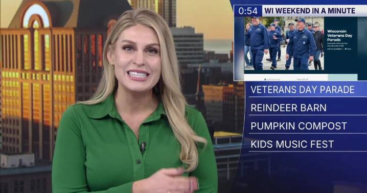 Wisconsin Weekend in a Minute: Honoring veterans, visiting with reindeer, caring for the planet, and more!