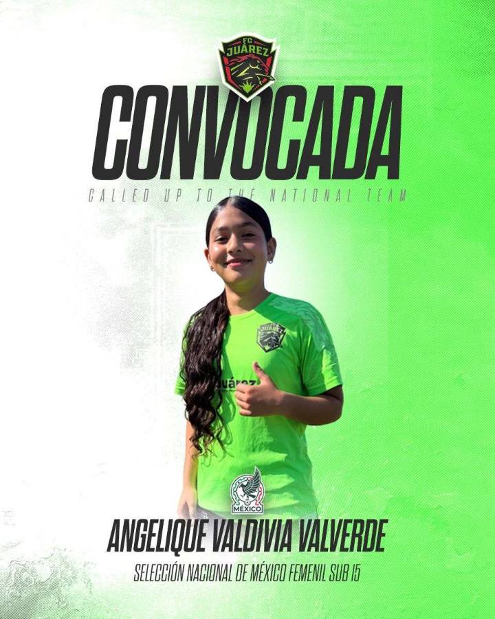 Convoca Selección Mexicana Sub-15 a jugadora de Bravas