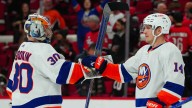 Islanders’ Bo Horvat shouts out Ilya Sorokin after huge Capitals win