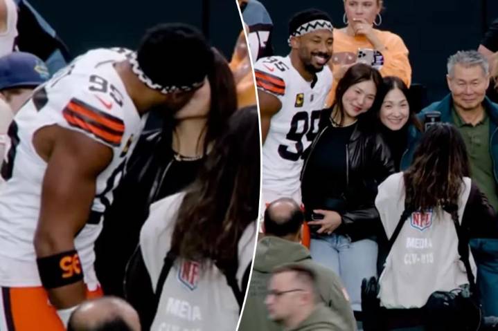 Myles Garrett, Chloe Kim confirm romance after months of speculation