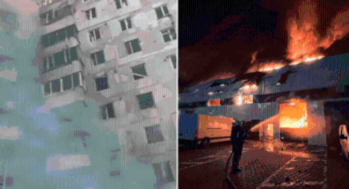 '470 drones, 48 missiles launched overnight': Russia's huge attack on Ukraine; Zelenskyy shares video of aftermath