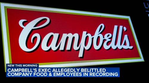 Camden, New Jersey-based Campbell's defends soup after alleged rant by executive Martin Bally