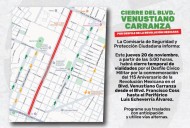 Implementará Gobierno Municipal cierre temporal de vialidades durante desfile conmemorativo